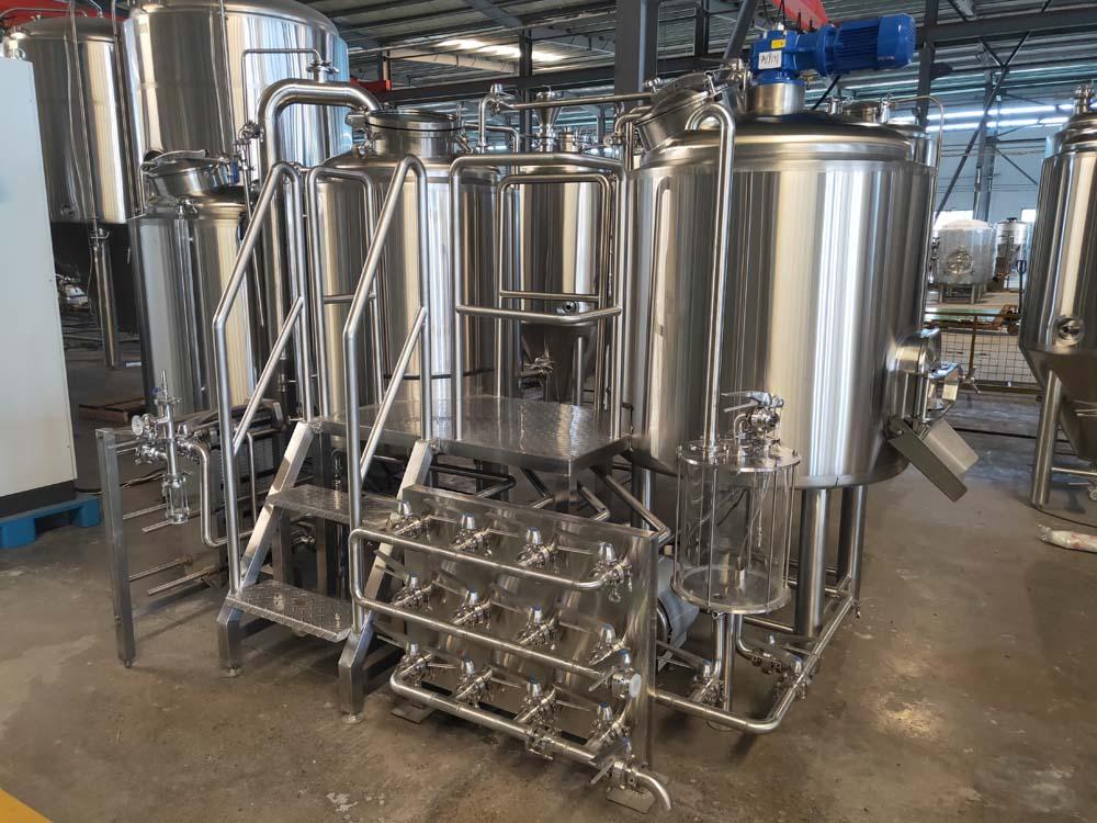 4 HL Two Vessel Brewhouse Equipment